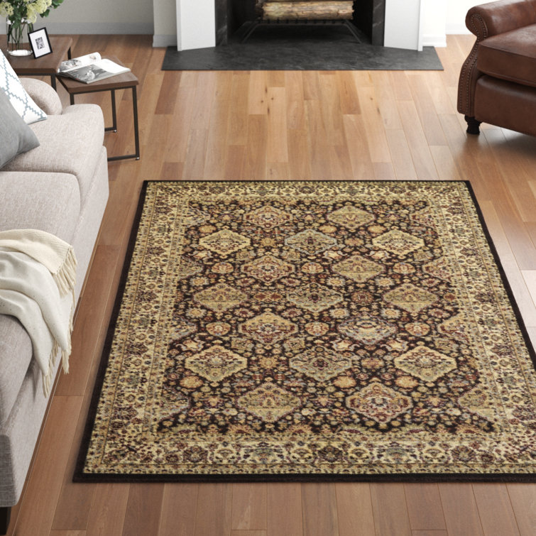 Astoria Grand Niles Oriental Area Rug in Brown & Reviews Wayfair